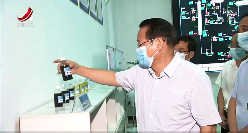 省長易煉紅江西德孚環(huán)?？萍脊菊{(diào)研